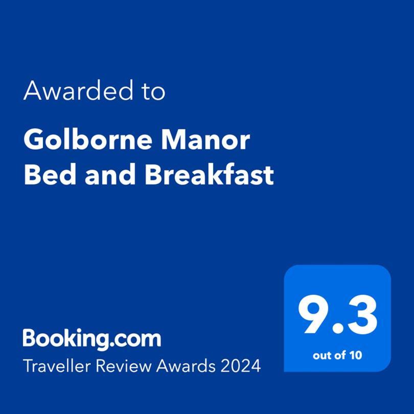 Golborne Manor Bed And Breakfast Chester Eksteriør billede